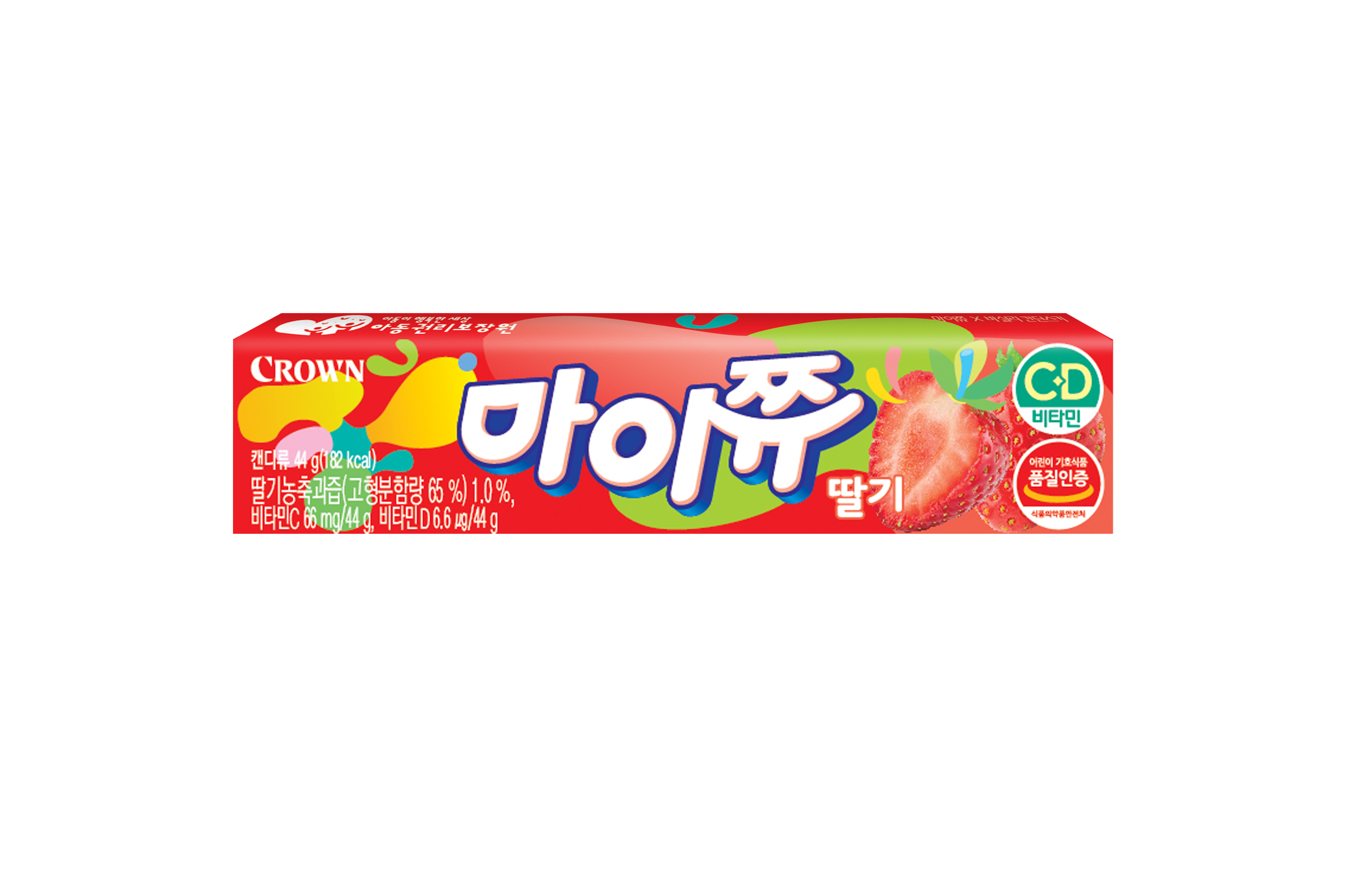 마이쮸 딸기·복숭아 제품 사진