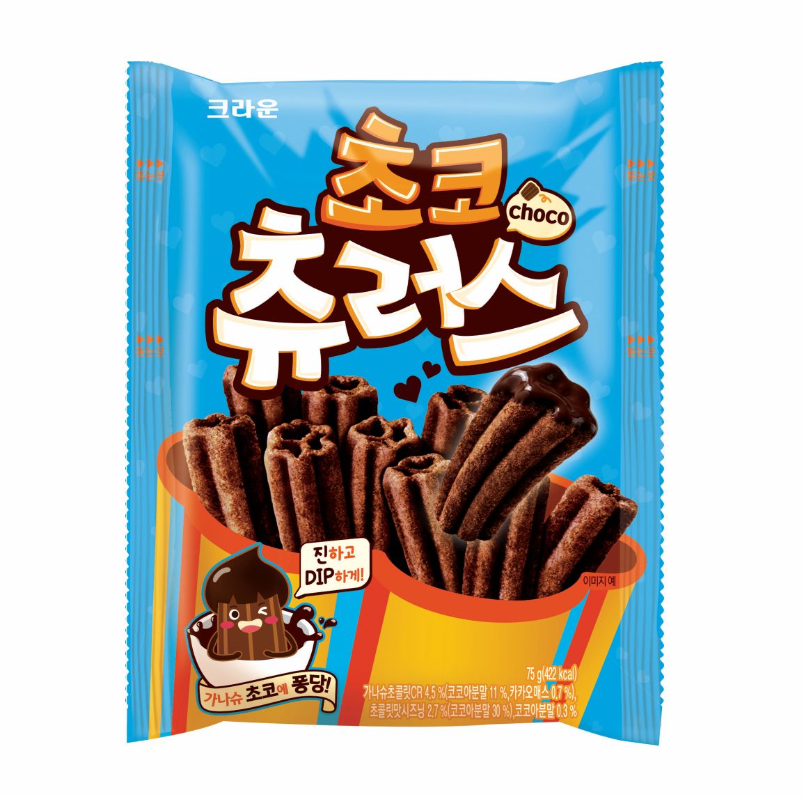 초코 츄러스 제품 사진