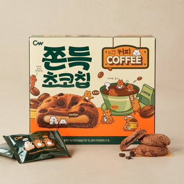 쫀득초코칩 커피 제품 사진