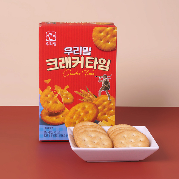 우리밀 크래커타임 제품 사진