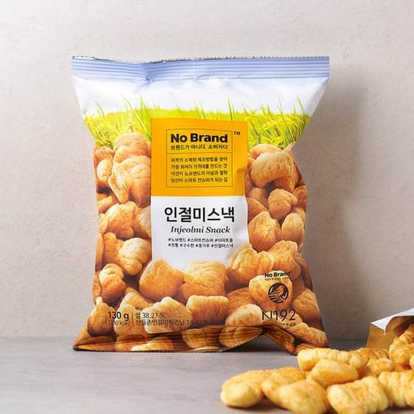 인절미스낵 제품 사진