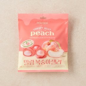 말랑 복숭아젤리 제품 사진