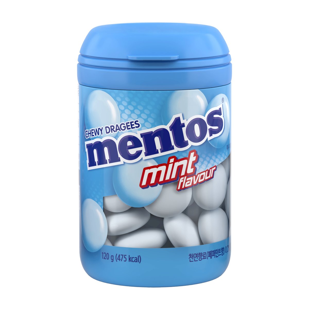 멘토스 민트맛 바틀 제품 사진