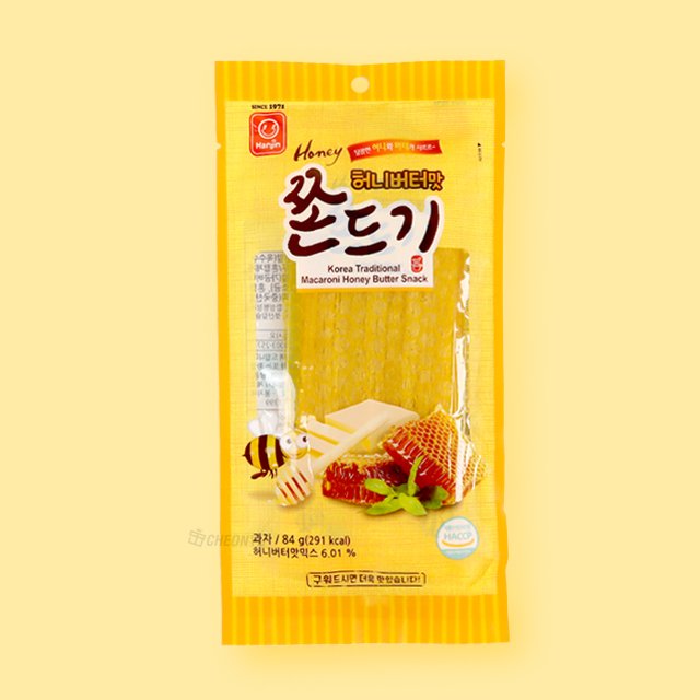 허니버터맛 쫀드기 제품 사진