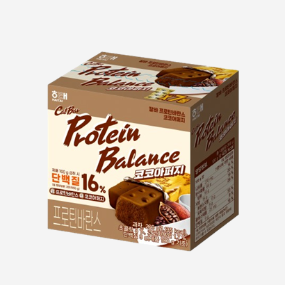 칼바 프로틴바란스 코코아퍼지 제품 사진