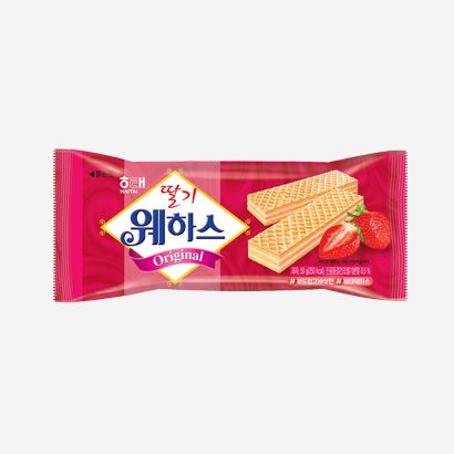 딸기웨하스 제품 사진