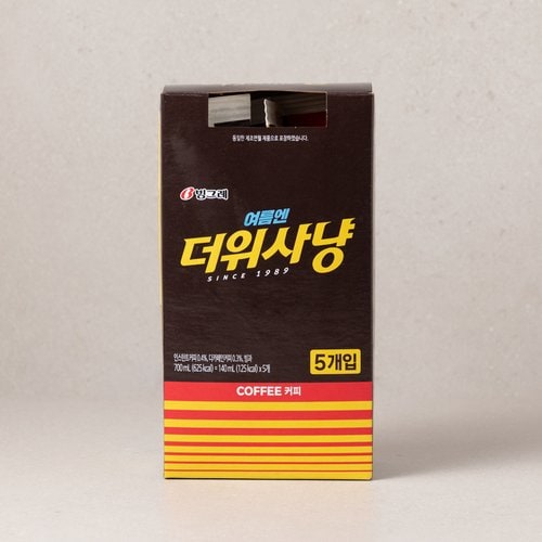 더위사냥 커피 제품 사진