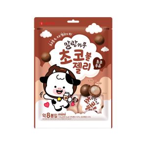 말랑카우 초코볼젤리 초코우유 제품 사진