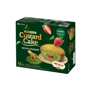 카스타드 Cake 말차&딸기 제품 사진
