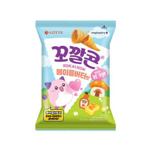꼬깔콘 메이플버터맛 제품 사진