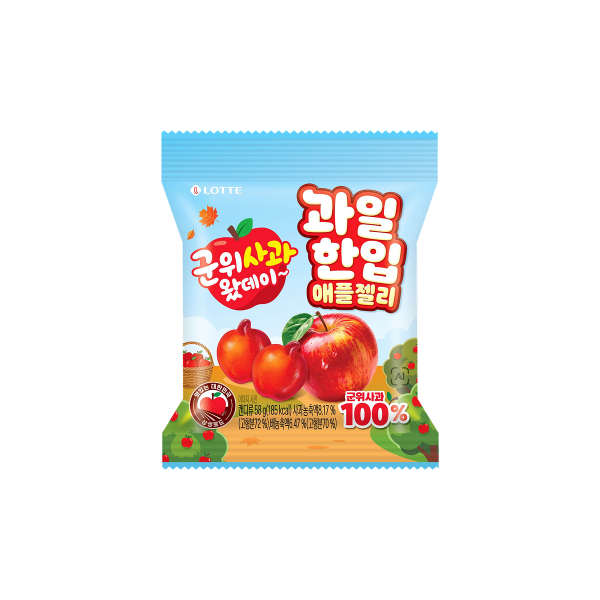 군위사과 젤리 제품 사진