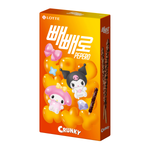 빼빼로 크런키 제품 사진