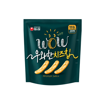 우와한 치즈칩 제품 사진
