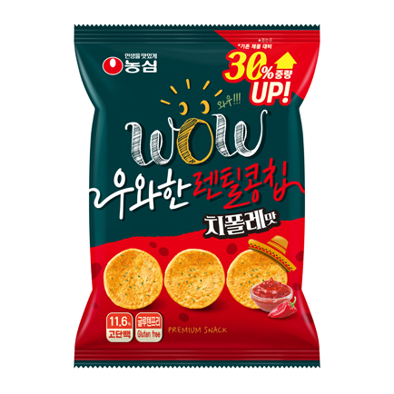 우와한 렌틸콩칩 치폴레맛 제품 사진