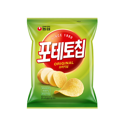 포테토칩 오리지널 제품 사진