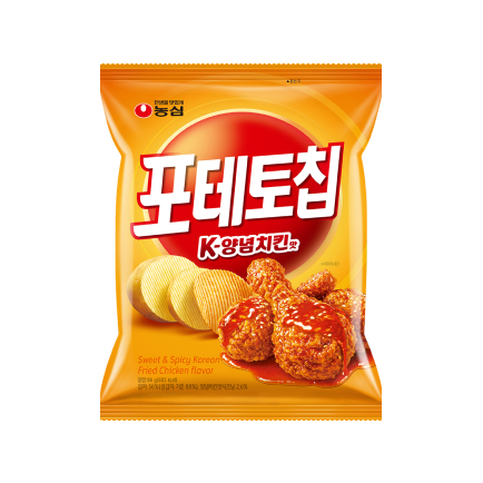 포테토칩 K-양념치킨맛 제품 사진