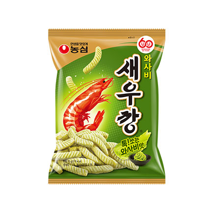 와사비새우깡 제품 사진