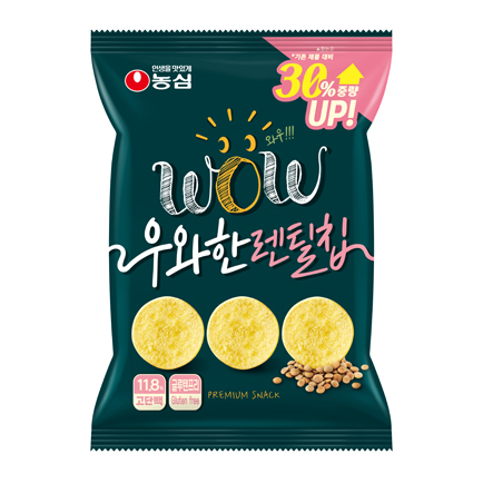 우와한 렌틸칩 제품 사진