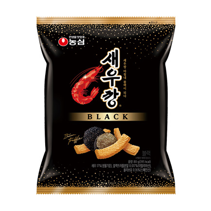 새우깡 블랙 제품 사진