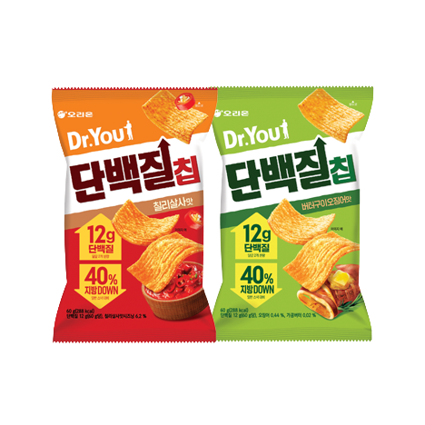 닥터유 단백질칩 칠리살사맛 제품 사진