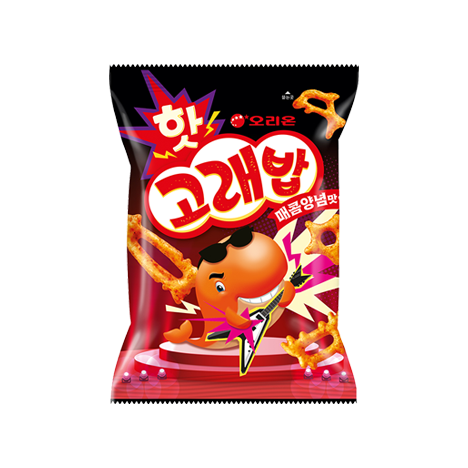 핫고래밥 매콤양념맛 제품 사진