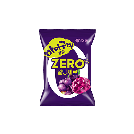 마이구미 포도 ZERO% 설탕제로 제품 사진