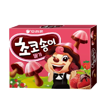 초코송이 딸기 제품 사진
