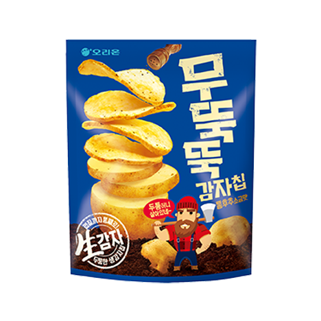 무뚝뚝감자칩 통후추소금맛 제품 사진