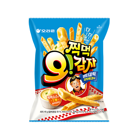 찍먹 오!감자 버터갈릭감자튀김맛 제품 사진