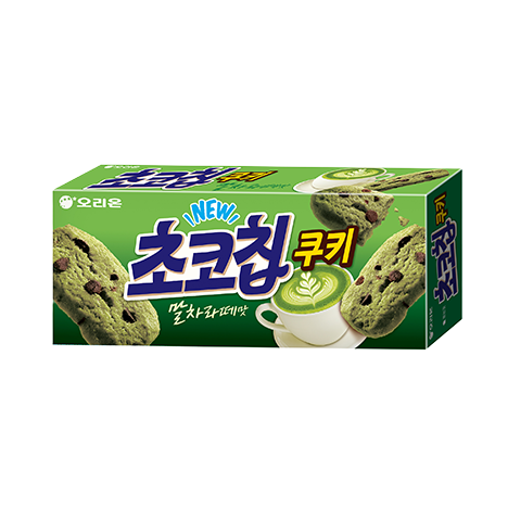 초코칩쿠키 말차라떼맛 제품 사진
