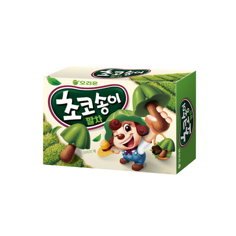 초코송이 말차 제품 사진
