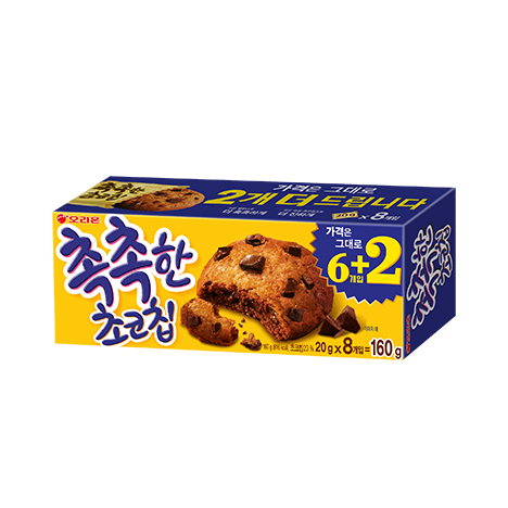 촉촉한 초코칩 제품 사진