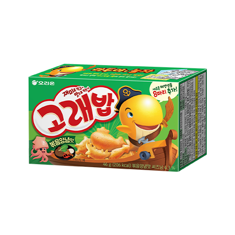 고래밥 볶음양념맛 제품 사진