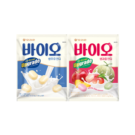 바이오 캔디 생우유 제품 사진