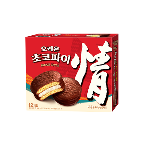 초코파이 정 제품 사진
