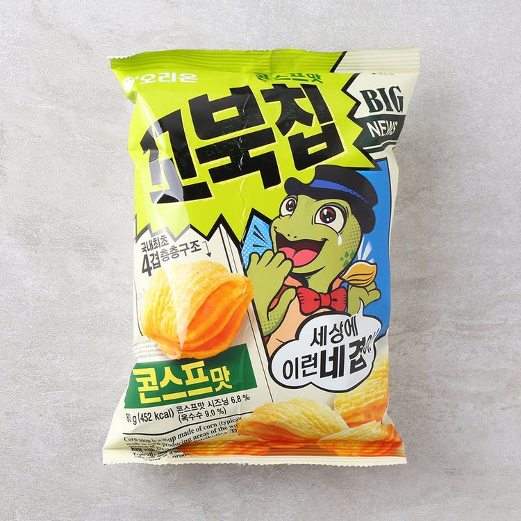 꼬북칩 콘스프맛 제품 사진